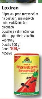 Přípravek proti mravencům Loxiran Neudorff