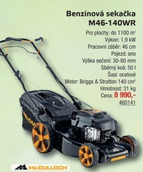 Benzínová sekačka McCulloch M46-140WR