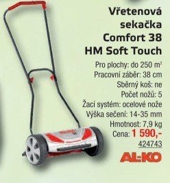 Vřetenová sekačkaAl-Ko Comfort 38 HM Soft Touch