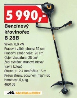 Křovinořez McCulloch B28B