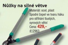 Nůžky na silné větve