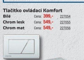 Splachovadlo WC Komfort