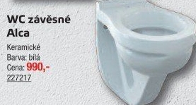Závěsné WC
