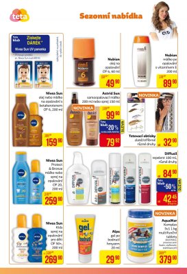 akční leták Teta drogerie 17.5.2018-26.5.2018