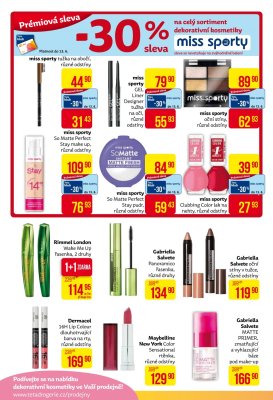 akční leták Teta drogerie 17.5.2018-26.5.2018