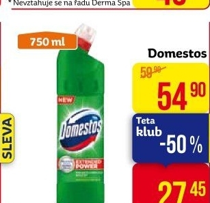 Čistič WC gelový Domestos