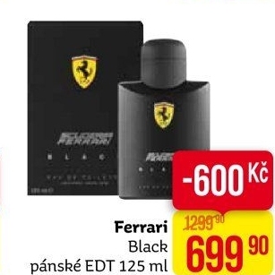 Toaletní voda pánská Black Ferrari