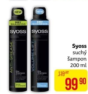Šampon suchý Syoss