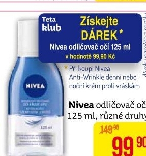 Odličovače očí Nivea