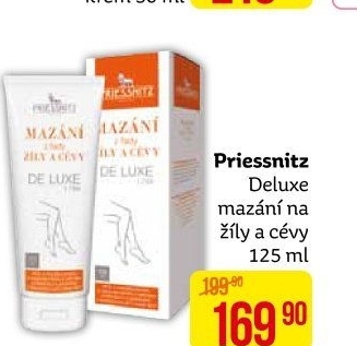 Mazání na žílya cévy De Luxe Priessnitz