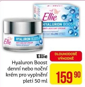 Omlazující pleťový krém Hyaluron Boost Ellie