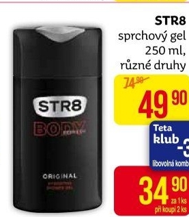 Sprchový gel pánský STR8