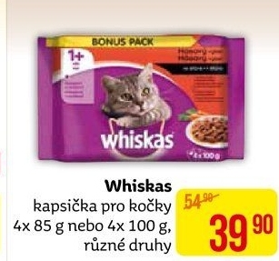 Kapsičky pro kočky Whiskas