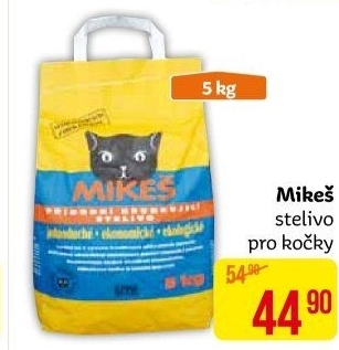 Stelivo pro kočky Mikeš