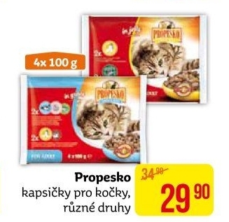 Kapsičky pro kočky Propesko