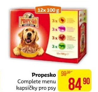 Kapsičky pro psy Propesko
