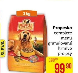 Granule pro psy Propesko