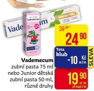 Pasty na zuby Vademecum