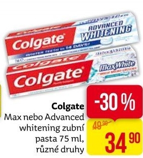 Pasta na zuby Max White Colgate