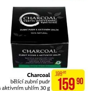 Bělící pudr na zuby Charcoal