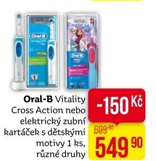Elektrický zubní kartáček Vitality Cross Action Oral-B