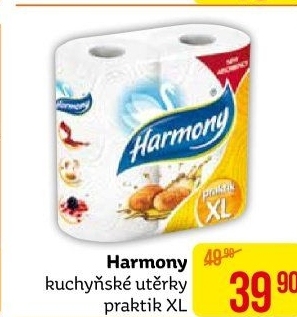 Utěrky kuchyňské 2vrstvé Praktik XL Harmony