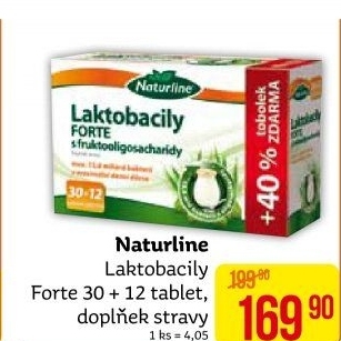 Probiotika Laktobacily Forte Naturline