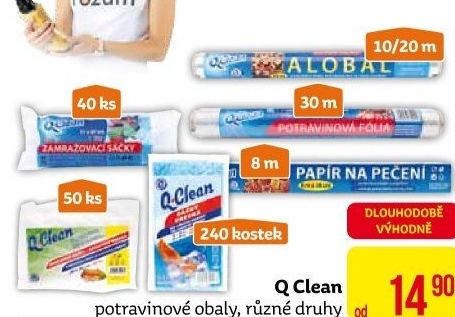 Potravinové obaly Q Clean