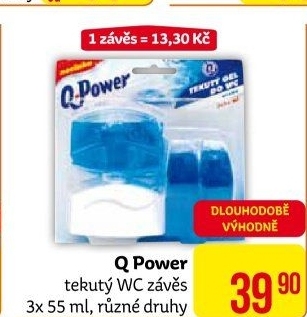 WC blok gelový Q Power
