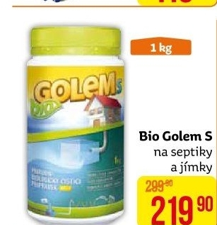 Přípravek do septiků Bio Golem
