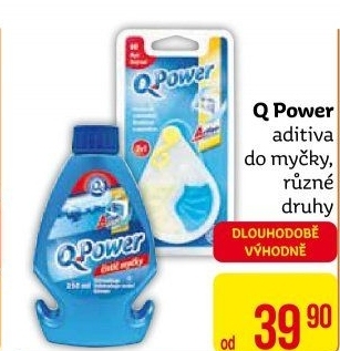 Prostředky do myčky Q-Power