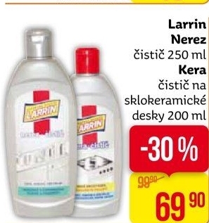 Čistič na nerez Larrin
