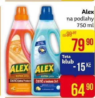 Čistič na podlahy Alex