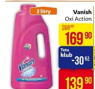Gelový odstraňovač skvrn Vanish Oxi Action