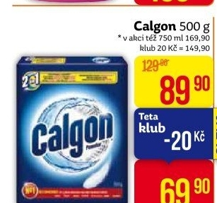 Změkčovač vody Calgon