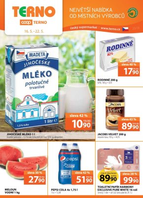akční leták COOP 16.5.2018-22.5.2018