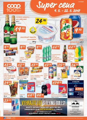 akční leták COOP 16.5.2018-22.5.2018