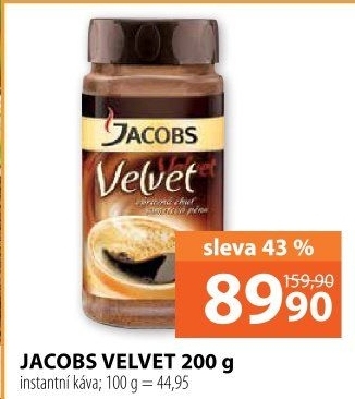 Instantní káva Jacobs Velvet