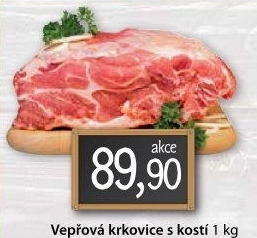 Vepřová krkovice s kostí