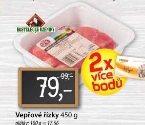 Řízky vepřové Kostelecké uzeniny