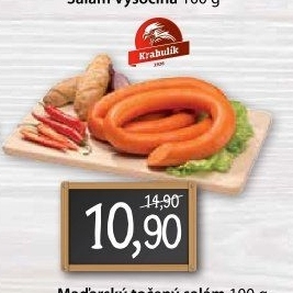 Salám maďarský točený Krahulík