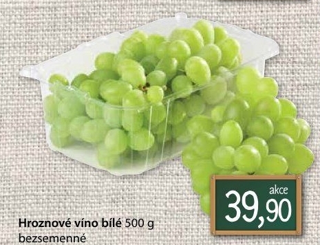 Hrozny bílé bezsemenné
