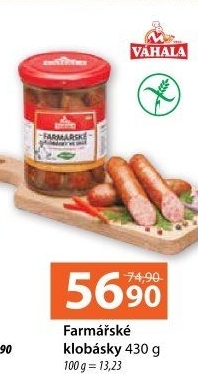 Farmářské klobásy Váhala