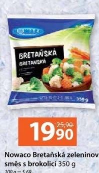 Směs bretaňská mražená Nowaco