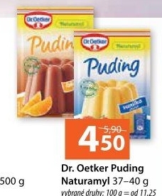 Pudink Naturamyl Dr. Oetker