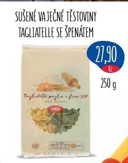 Těstoviny Coop