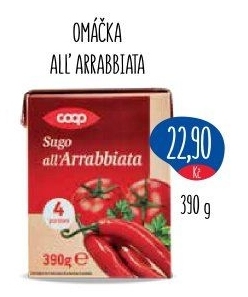 Omáčka All' Arrabbiata Coop