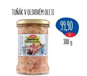 Tuňák v oleji Coop