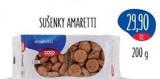 Sušenky Amaretti Coop