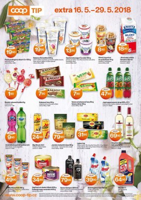 akční leták COOP 16.5.2018-29.5.2018